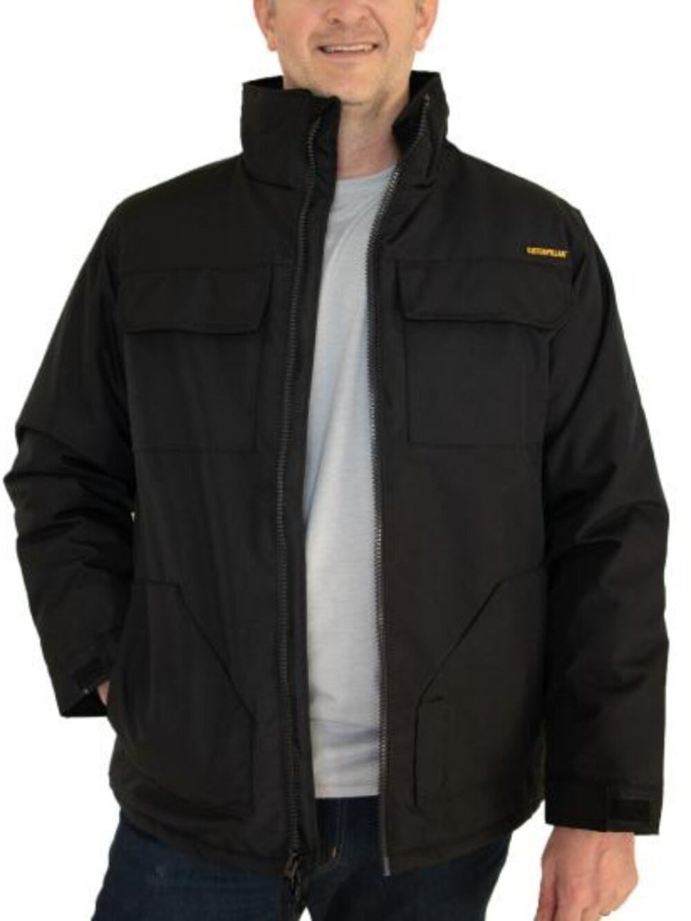 CAT Caterpillar Men's Insulated Rebar Lined Work Jacket 2XL